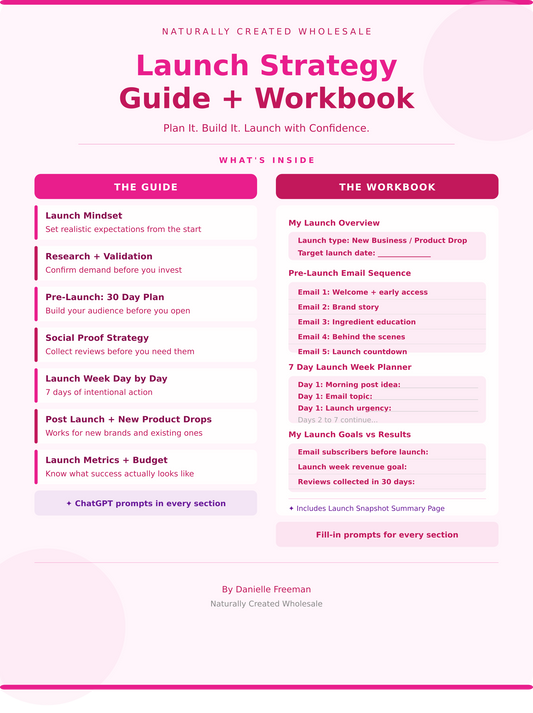 Skincare Business Launch Guide