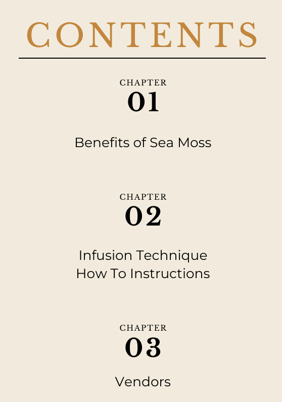 How to Infuse Sea Moss Into Oil