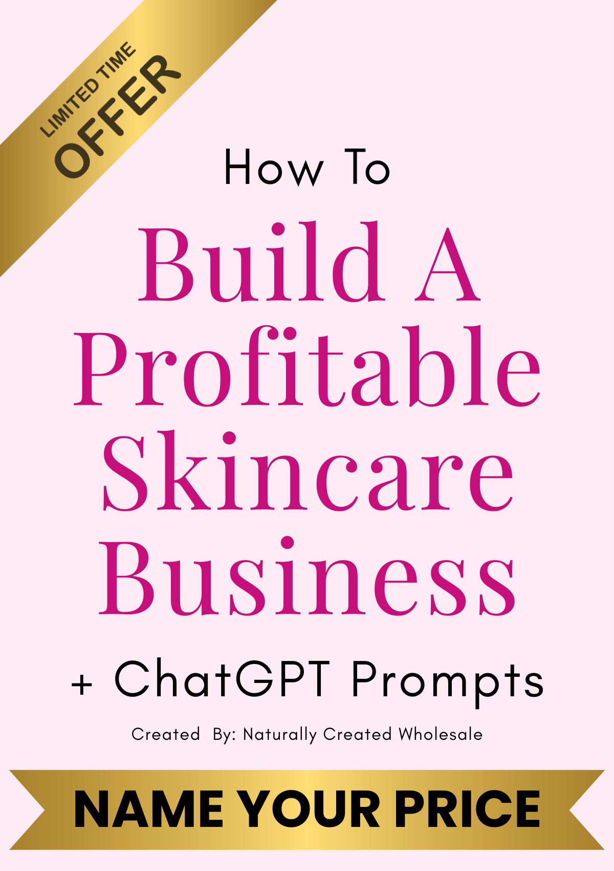 How to Build A Profitable Skincare Business + Chat GPT Prompts