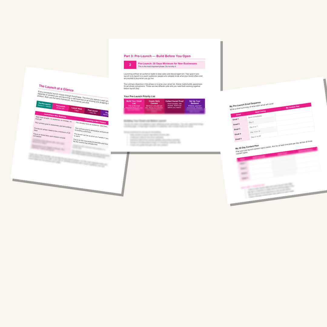Skincare Product Launch Blueprint