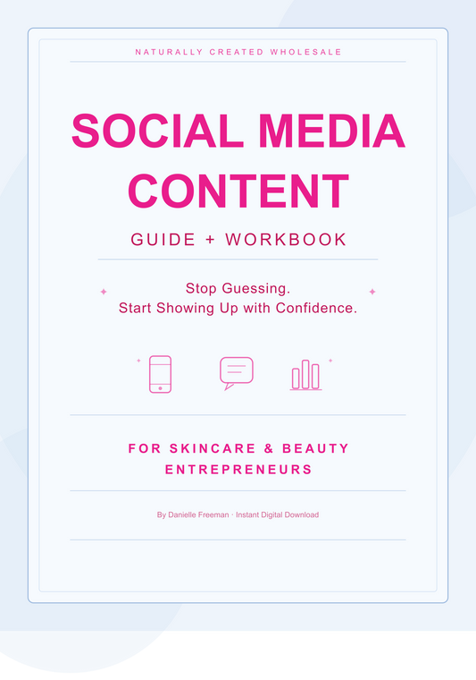 How to Create a Social Media Content Strategy for Your Skincare Business