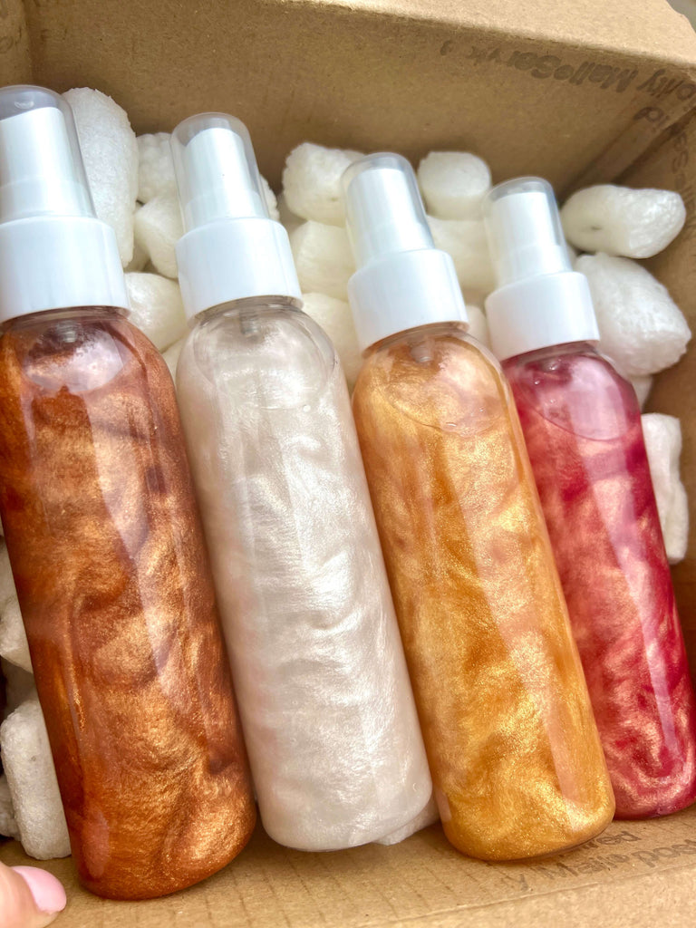 Body Shimmer Wholesale Body Mist – Naturally Created Wholesale